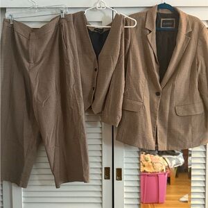 Three Piece Snazzy Suit by Eloquii